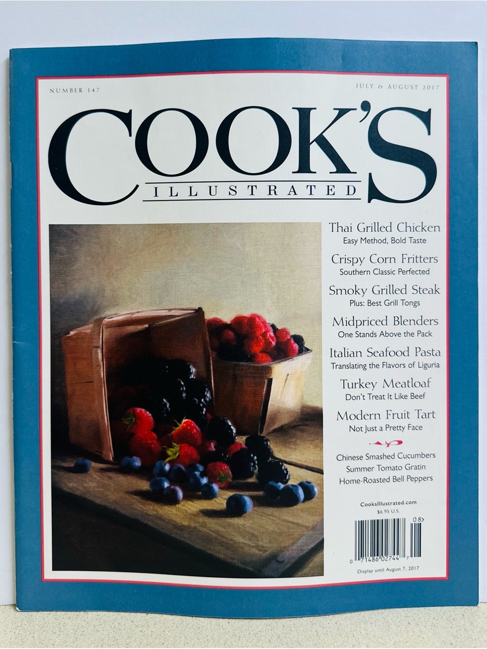Cook’s Illustrated Magazine #147 - July-August 2017 Italian Seafood Pasta…